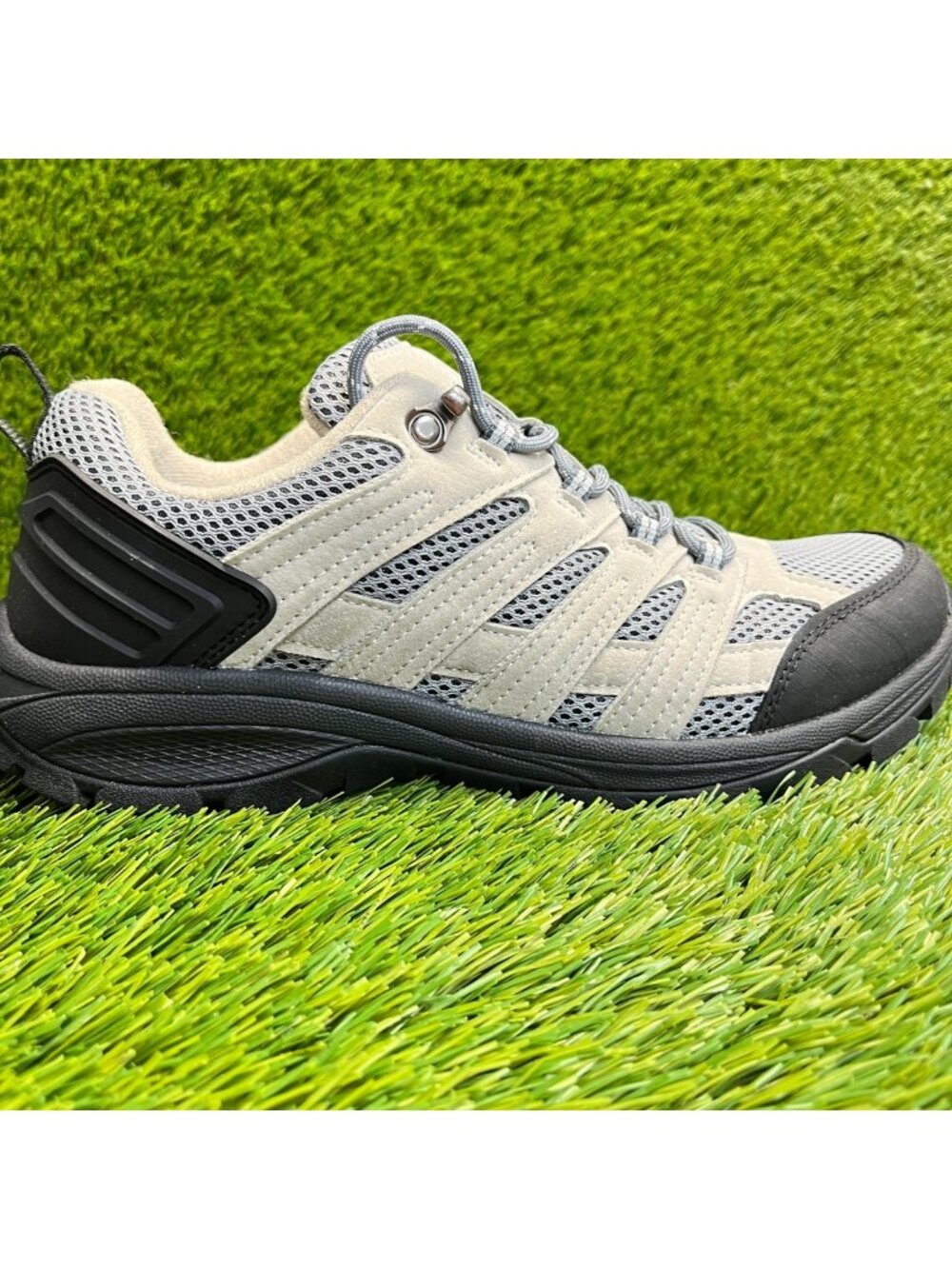 Nortiv 8 Lightweight Womens Size 11 Gray Ivory Running Hiking Shoes Sneakers